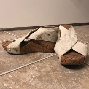Cross Strap Wedge